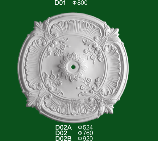 石膏浮雕的制作方法