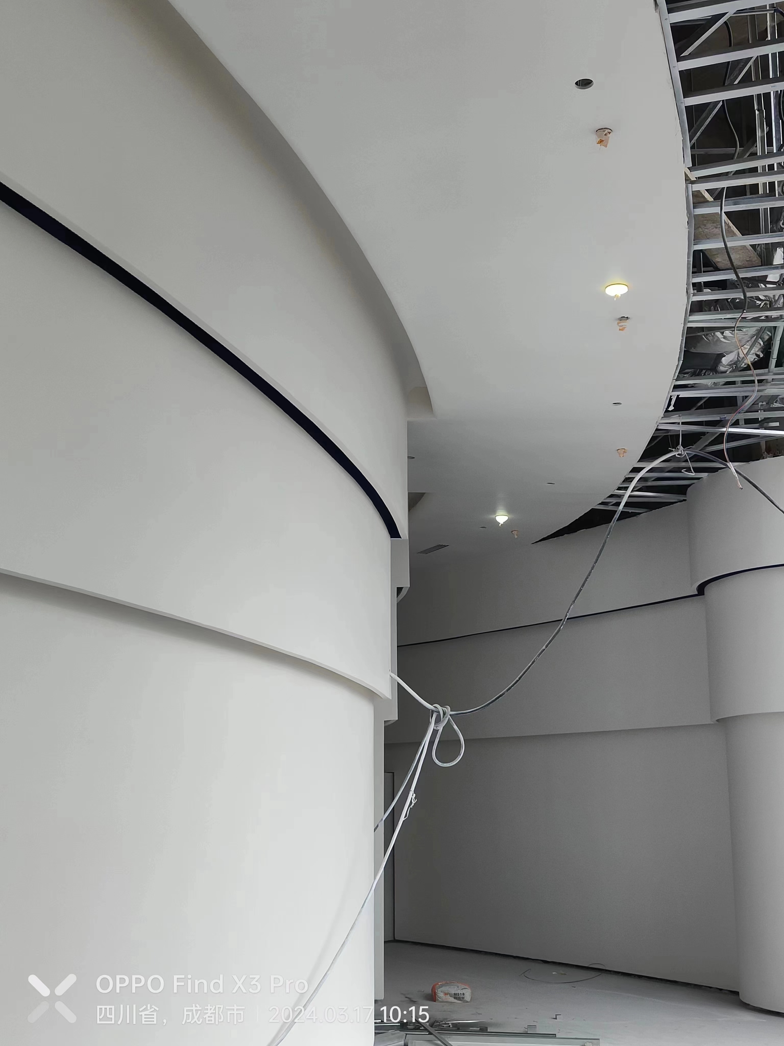 中国移动成都产业研究院GRG施工现场