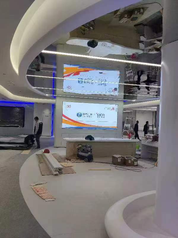 中国移动成都产业研究院GRG施工现场